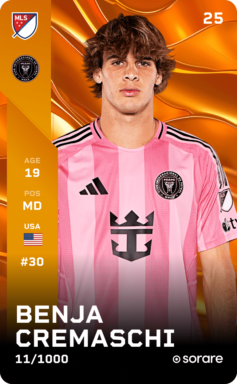 Benjamin Cremaschi 2025-26 • Limited 11/1000