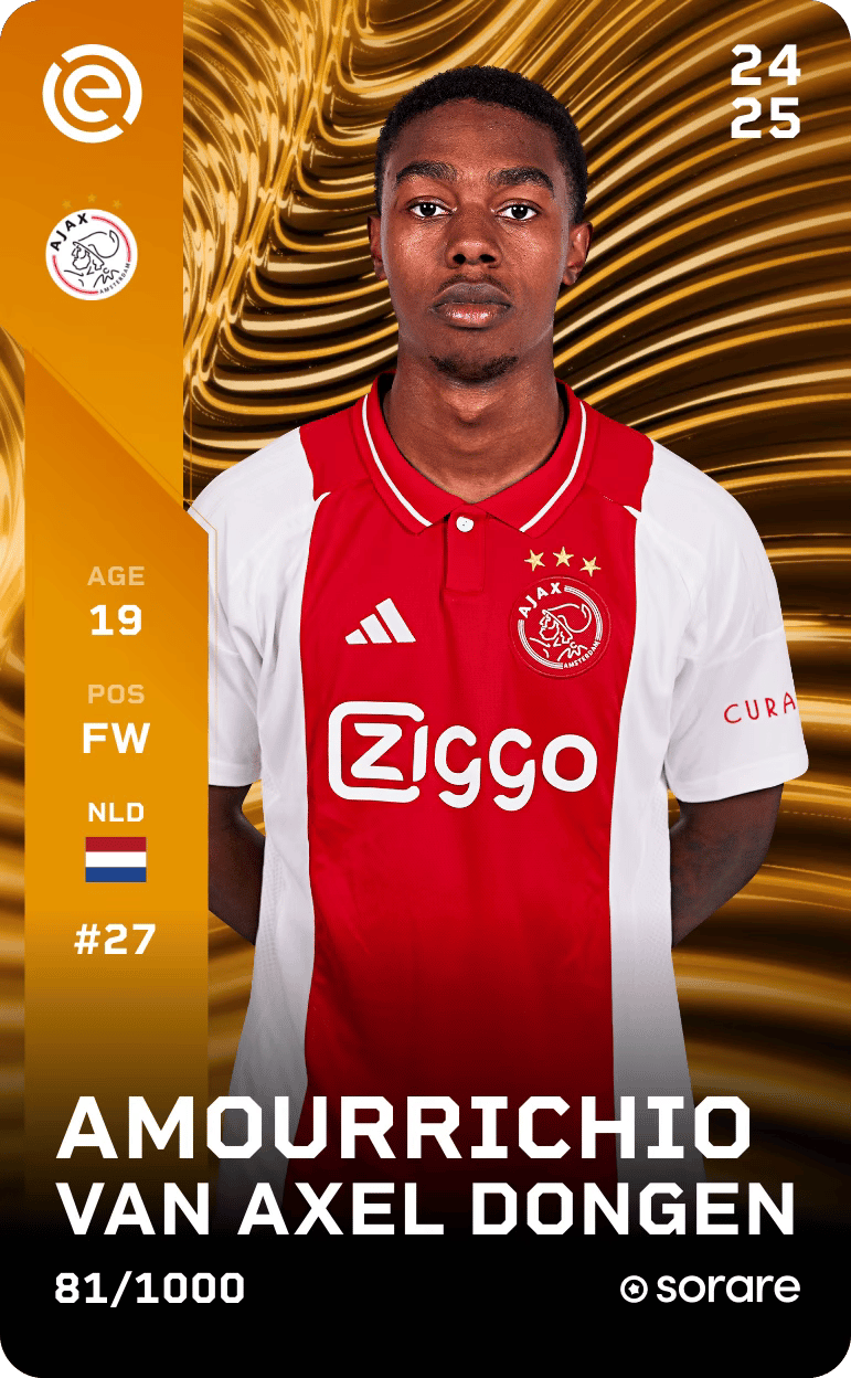Amourrichio van Axel Dongen 2024-25 • Limited 81/1000