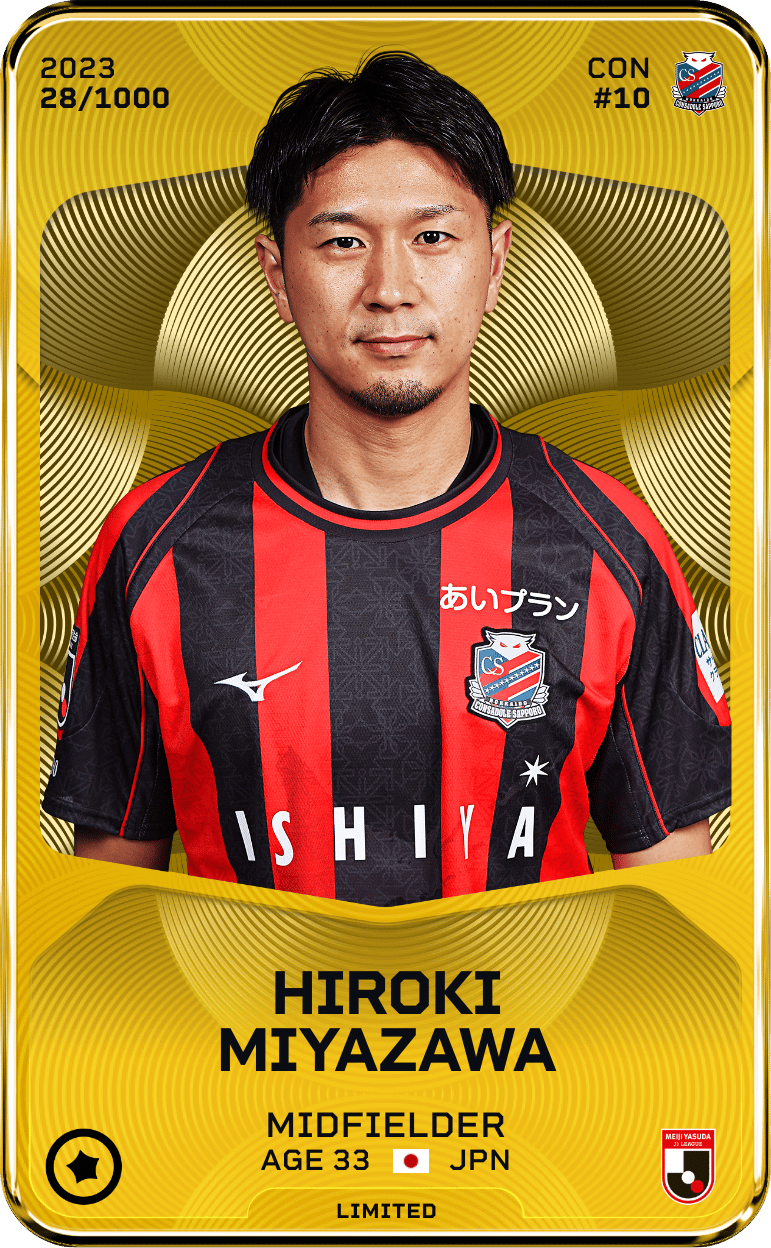 Hiroki Miyazawa 2023-24 • Limited 28/1000