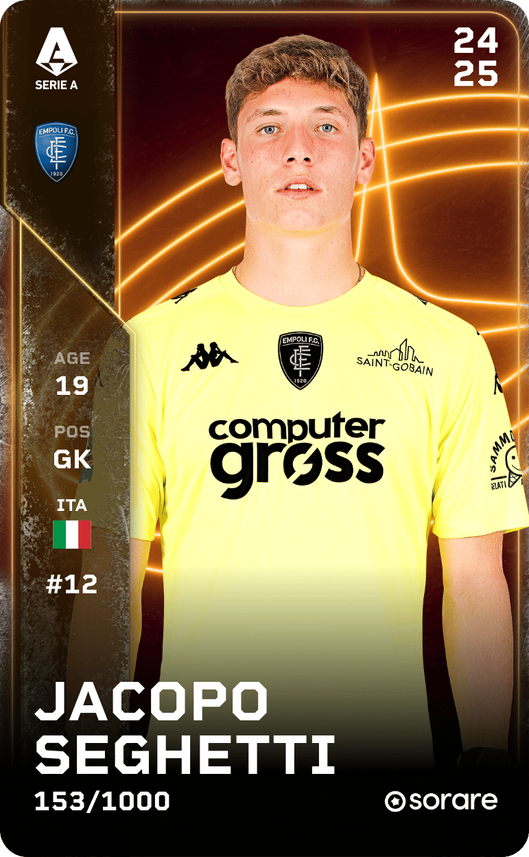 Jacopo Seghetti 2024-25 • Limited 153/1000