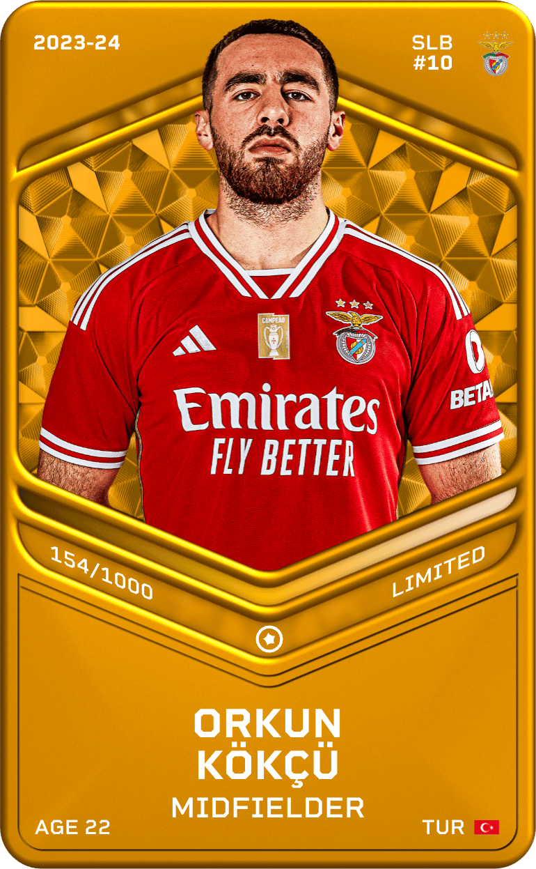 Orkun Kökçü 2023-24 • Limited 154/1000