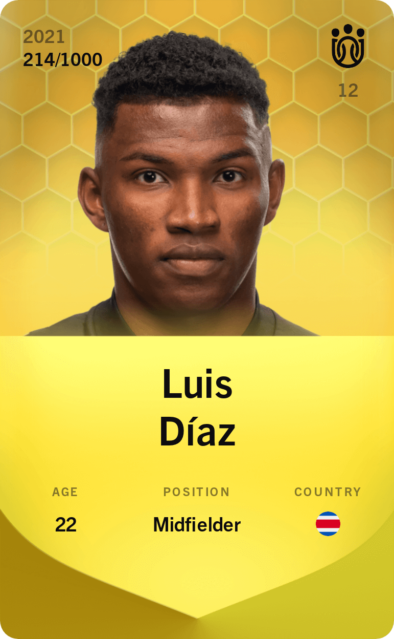 Luis Díaz 2021-22 • Limited 214/1000