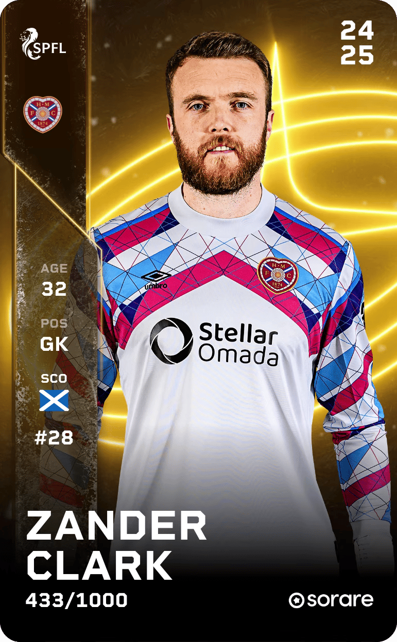 Zander Clark 2024-25 • Limited 433/1000