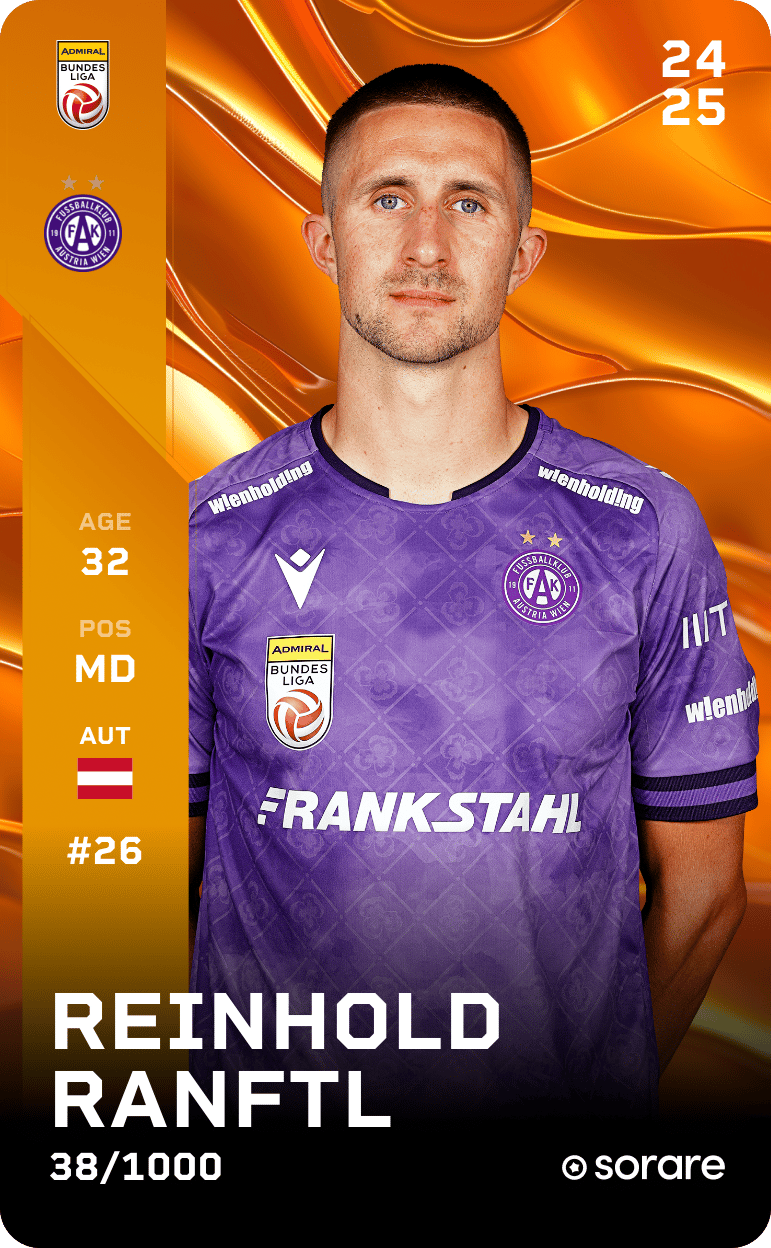 Reinhold Ranftl 2024-25 • Limited 38/1000