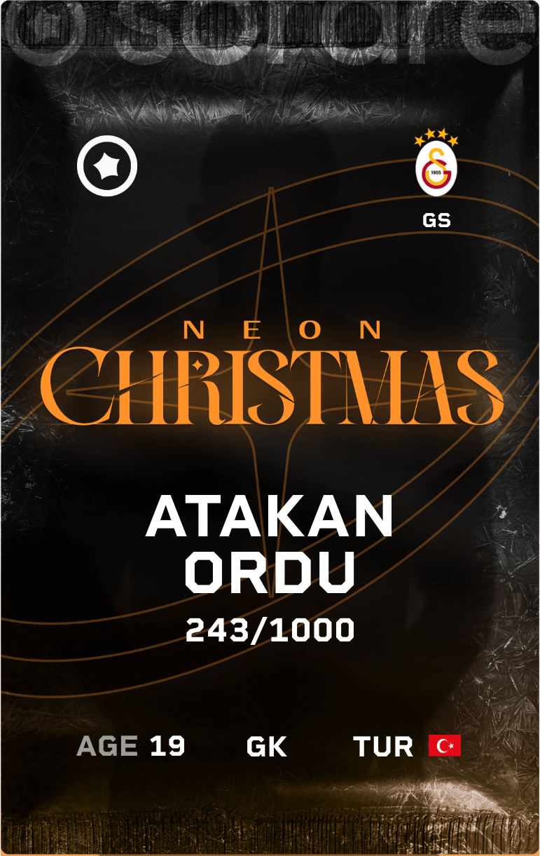 Atakan Ordu 2024-25 • Limited 243/1000