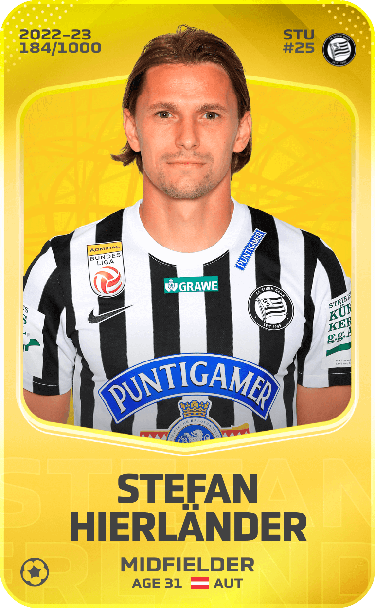 Stefan Hierländer 2022-23 • Limited 184/1000