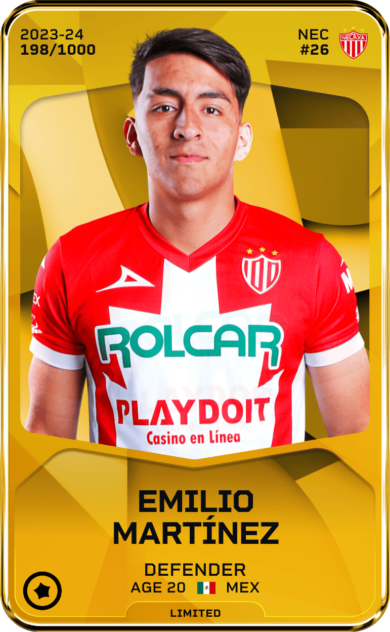 Emilio Martínez 2023-24 • Limited 198/1000