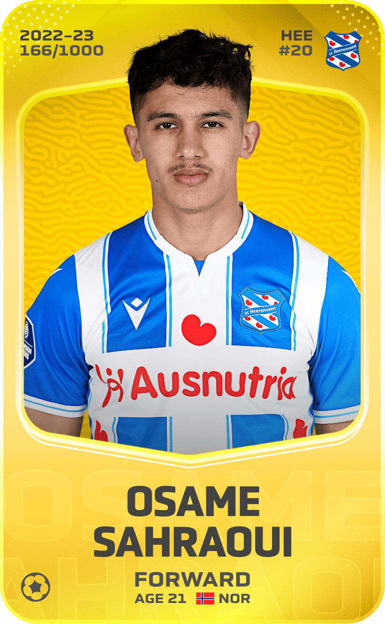Osame Sahraoui 2022-23 • Limited 166/1000