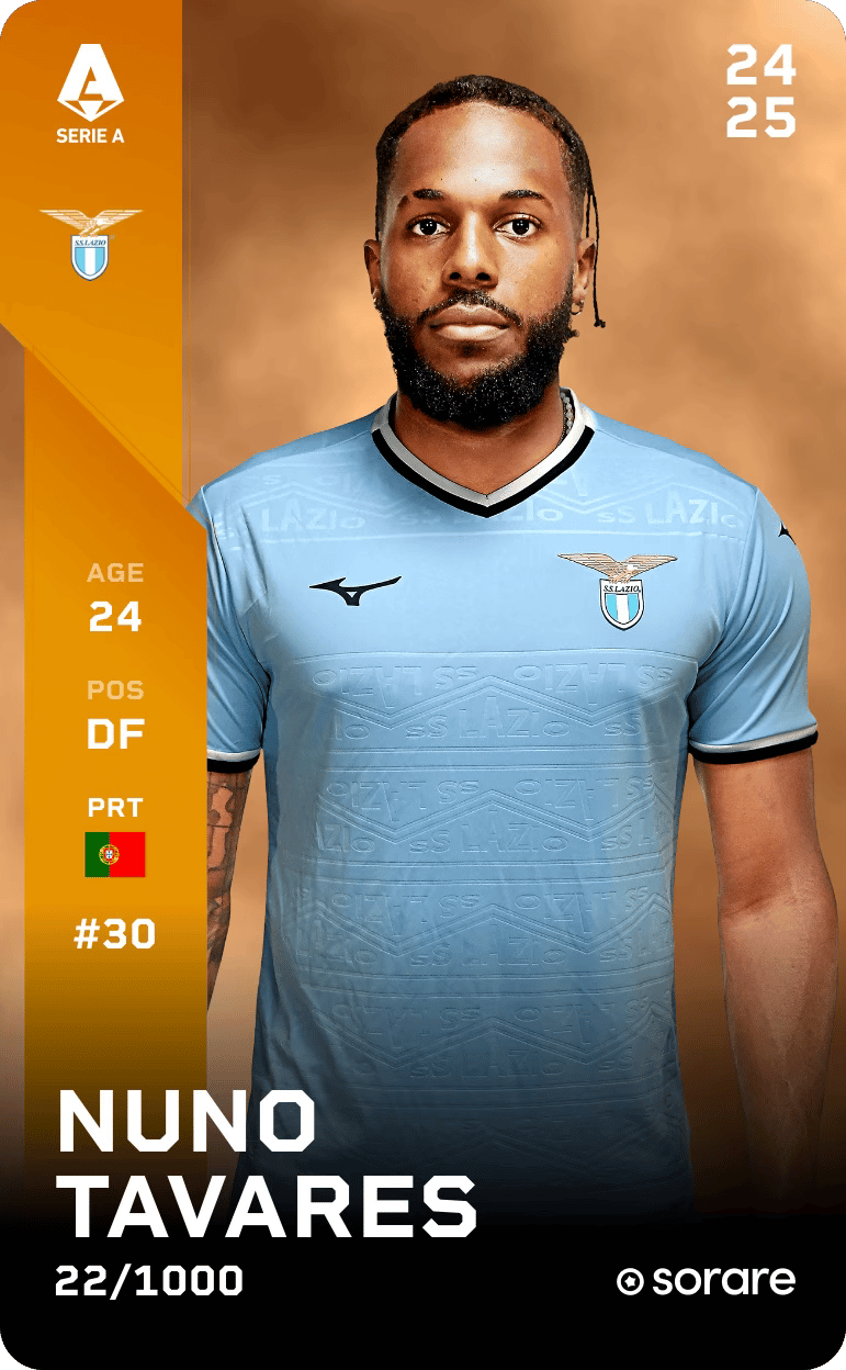 Nuno Tavares 2024-25 • Limited 22/1000