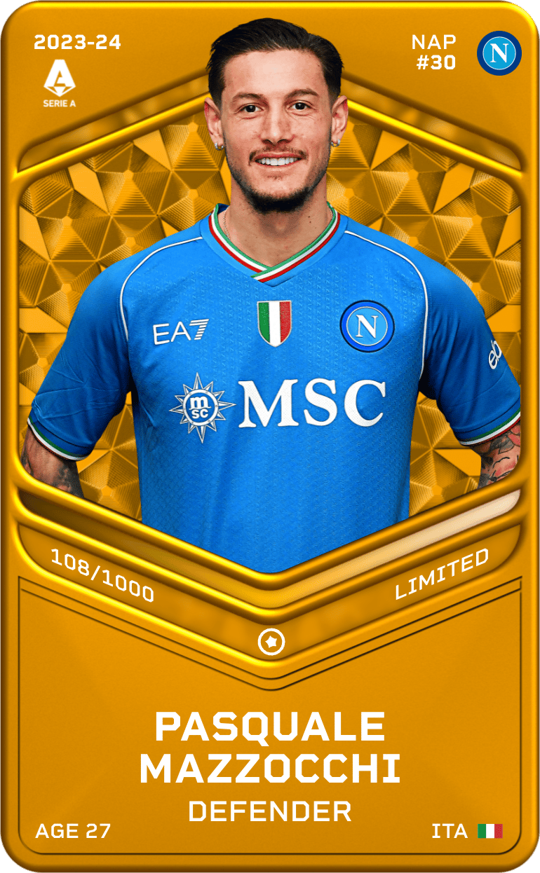 Pasquale Mazzocchi 2023-24 • Limited 108/1000