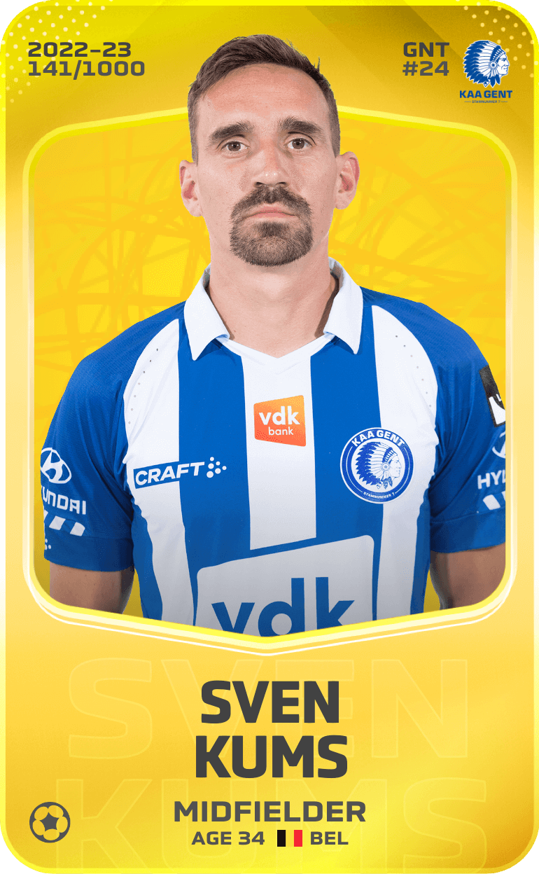 Sven Kums 2022-23 • Limited 141/1000