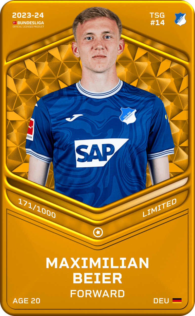 Maximilian Beier 2023-24 • Limited 171/1000