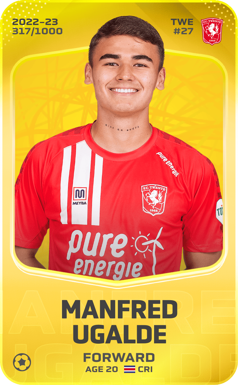 Manfred Ugalde 2022-23 • Limited 317/1000