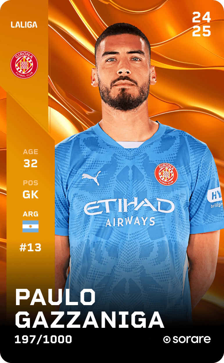 Paulo Gazzaniga 2024-25 • Limited 197/1000