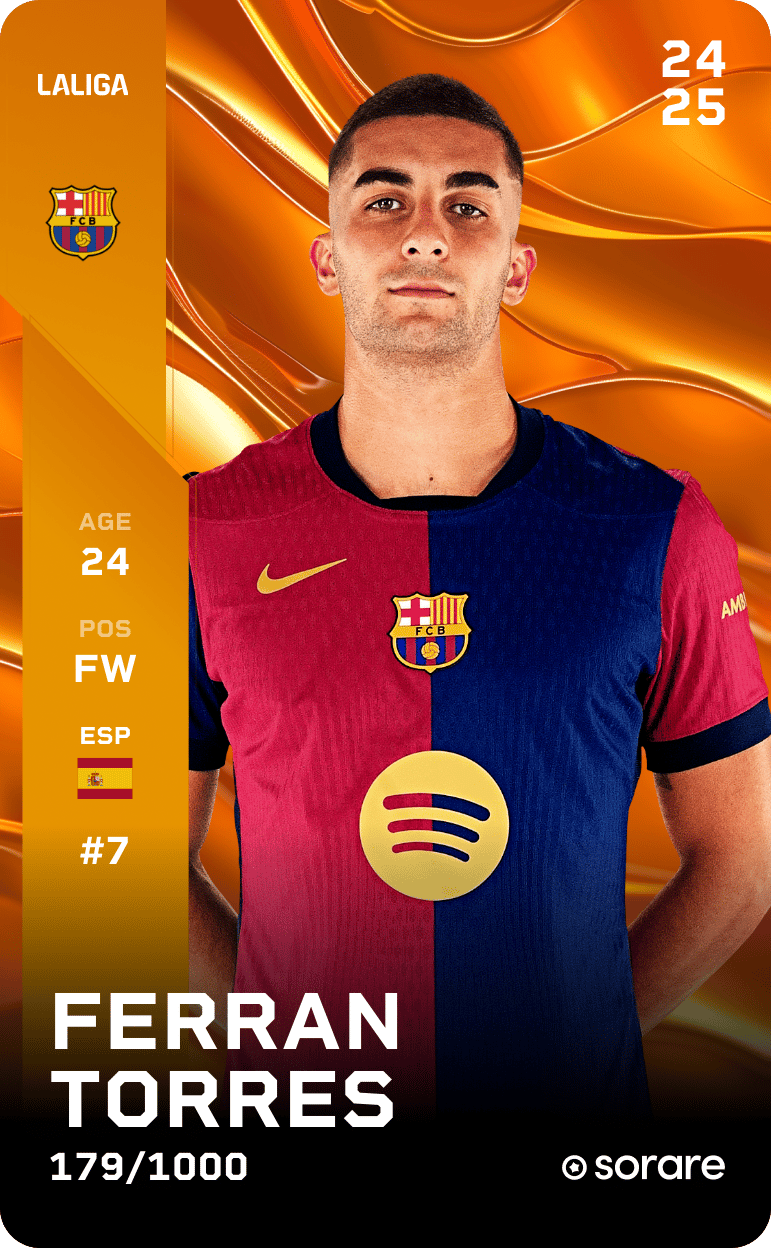 Ferran Torres 2024-25 • Limited 179/1000