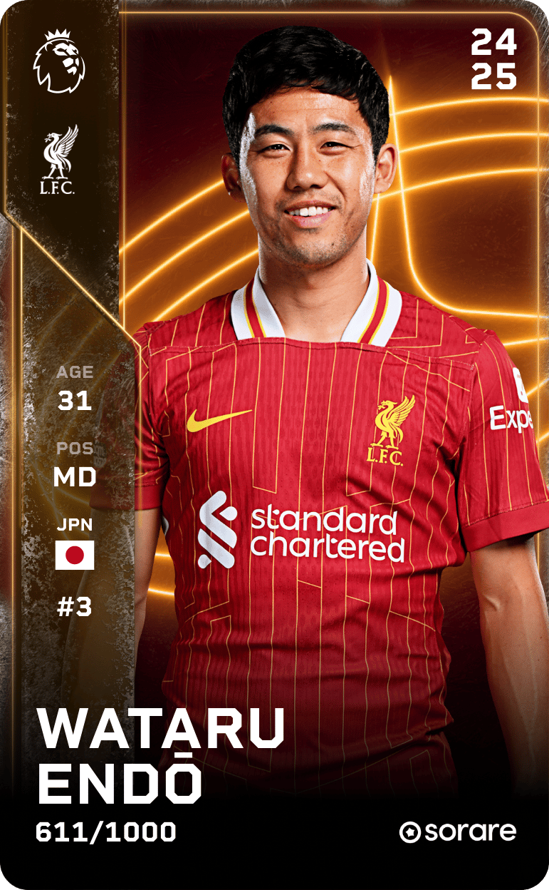 Wataru Endō 2024-25 • Limited 611/1000