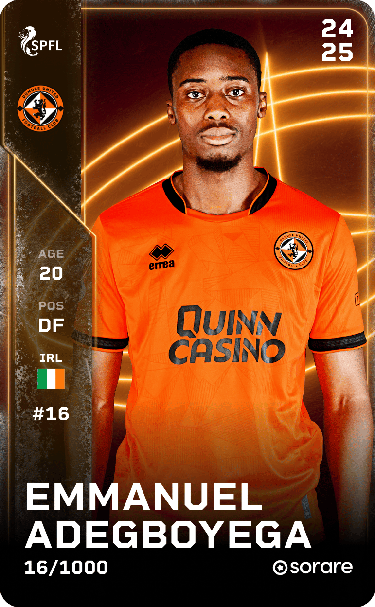 Emmanuel Adegboyega 2024-25 • Limited 16/1000