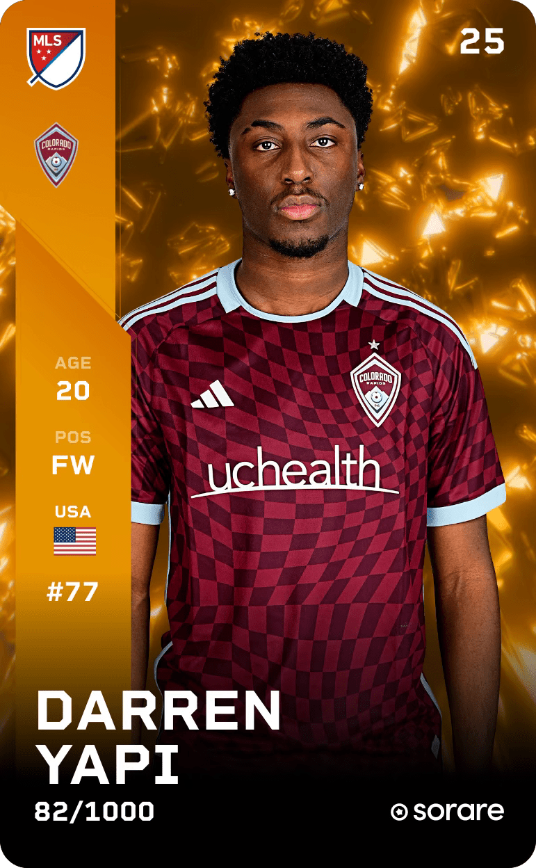 Darren Yapi 2025-26 • Limited 82/1000