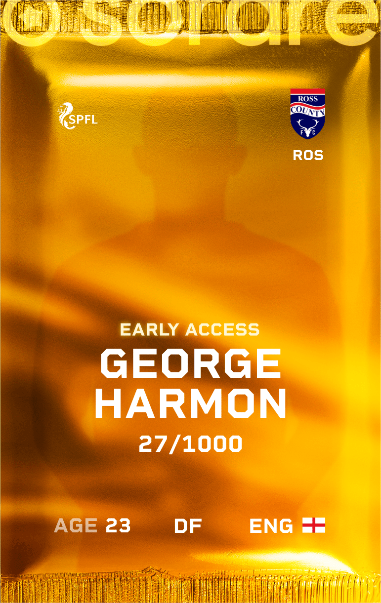George Harmon 2024-25 • Limited 27/1000