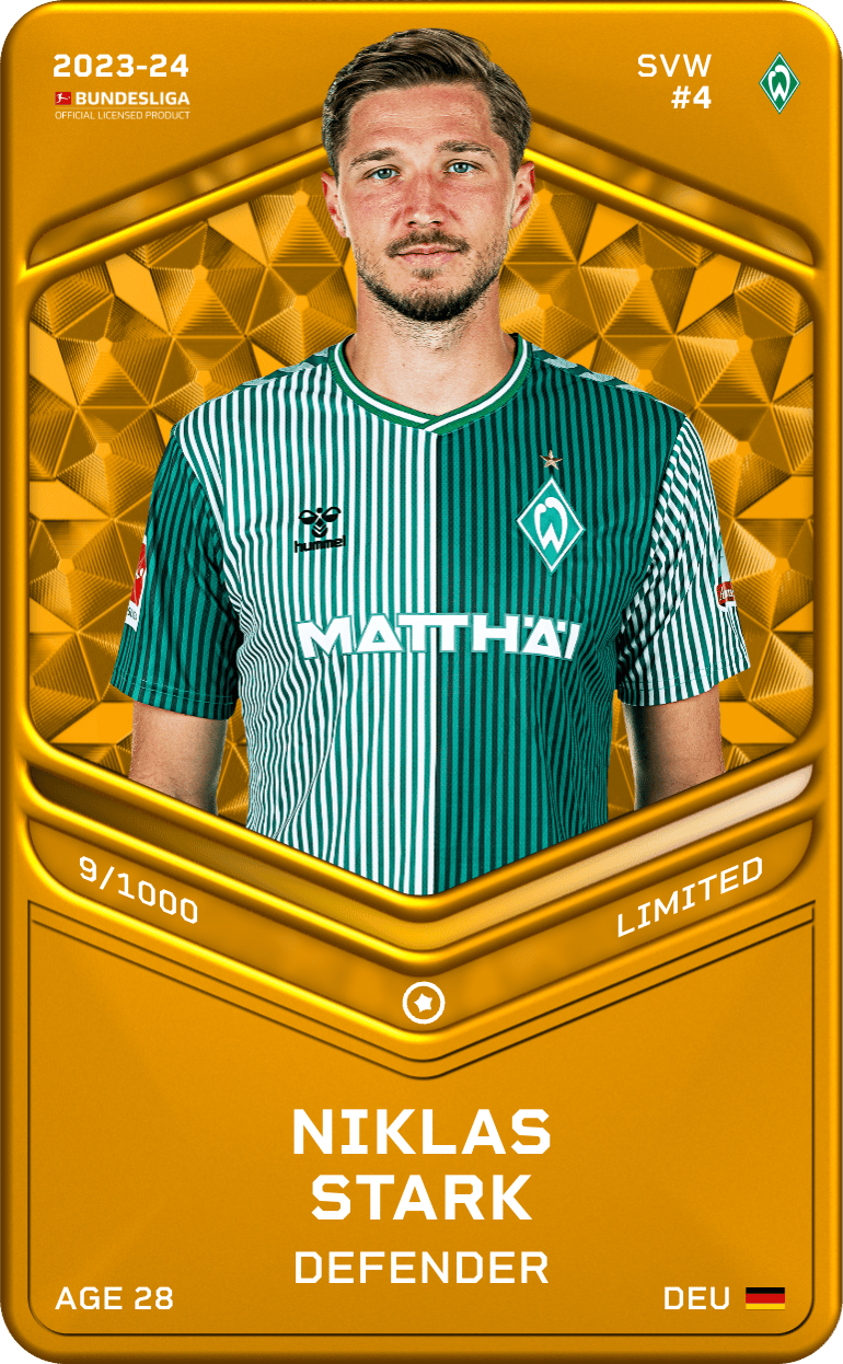 Niklas Stark 2023-24 • Limited 9/1000