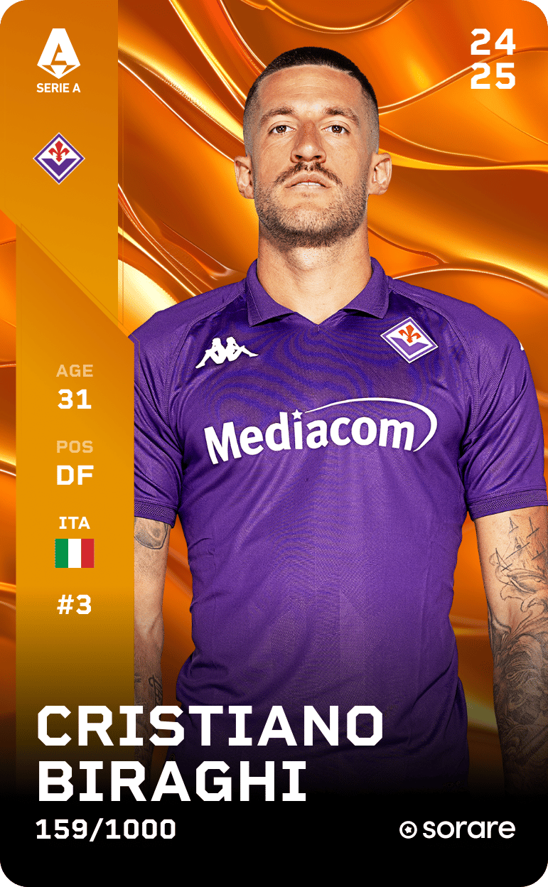 Cristiano Biraghi 2024-25 • Limited 159/1000