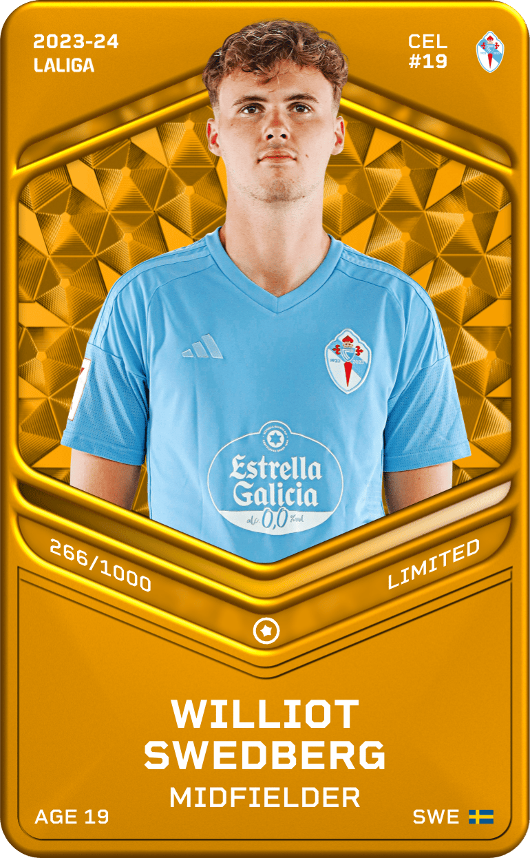 Williot Swedberg 2023-24 • Limited 266/1000