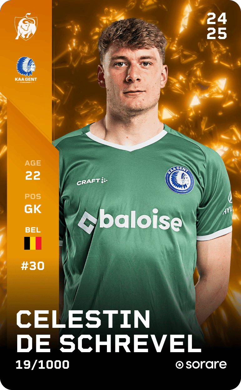 Celestin De Schrevel 2024-25 • Limited 19/1000