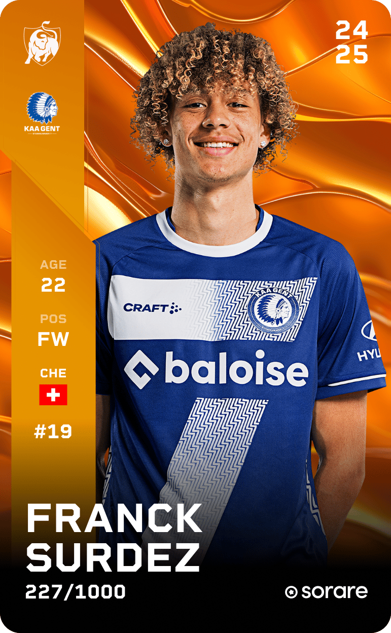 Franck Surdez 2024-25 • Limited 227/1000