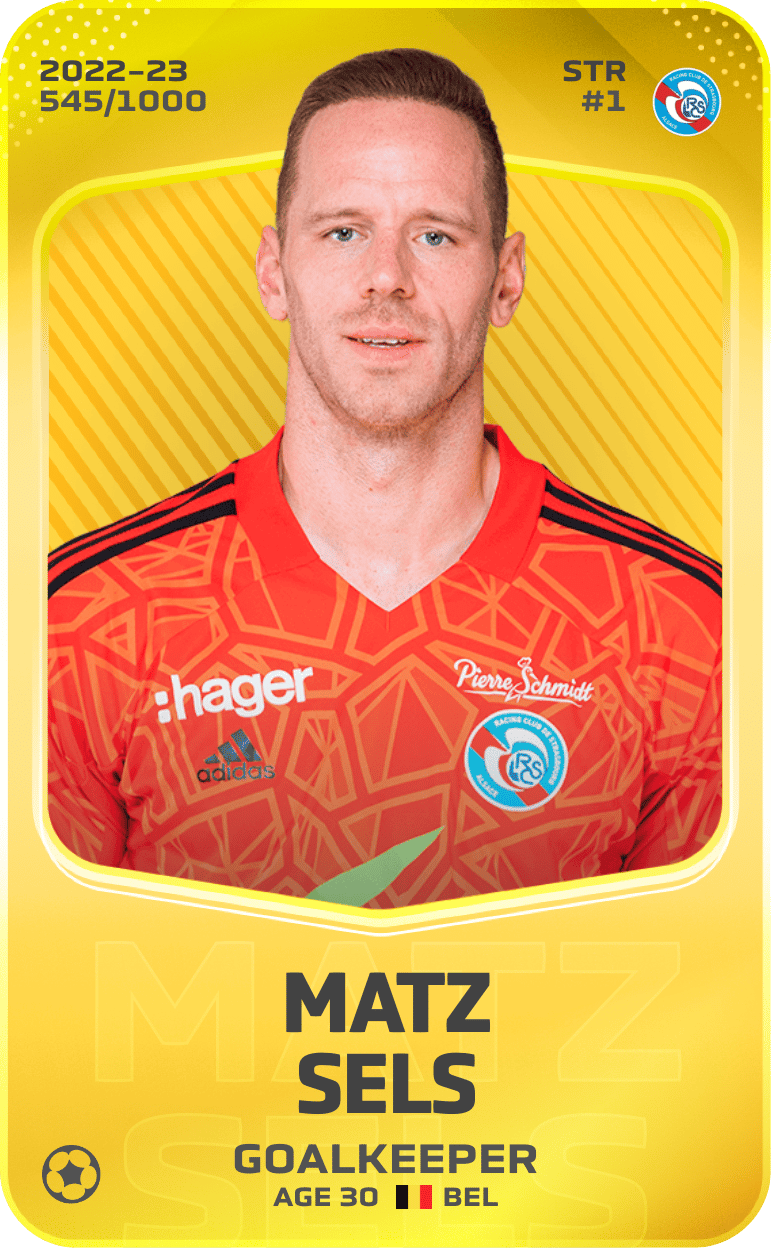 Matz Sels 2022-23 • Limited 545/1000