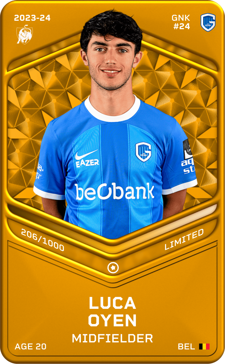 Luca Oyen 2023-24 • Limited 206/1000