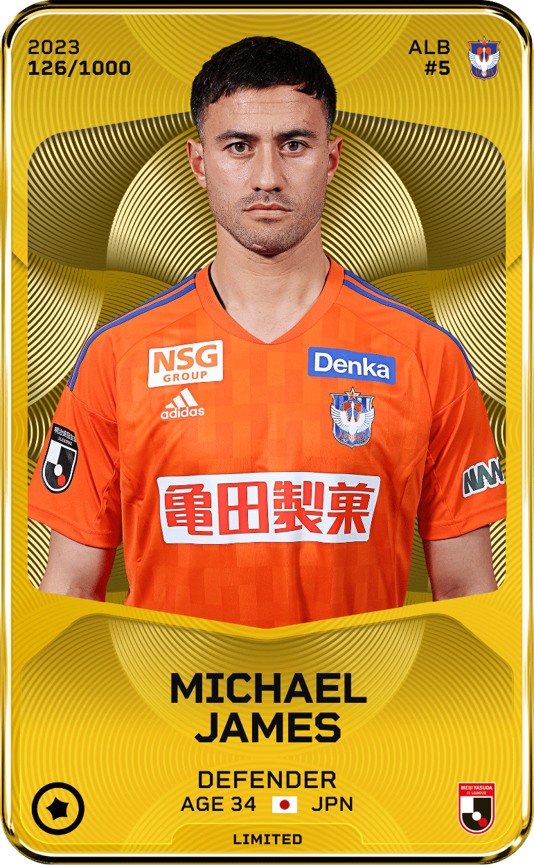 MICHAEL JAMES 2023-24 • Limited 126/1000
