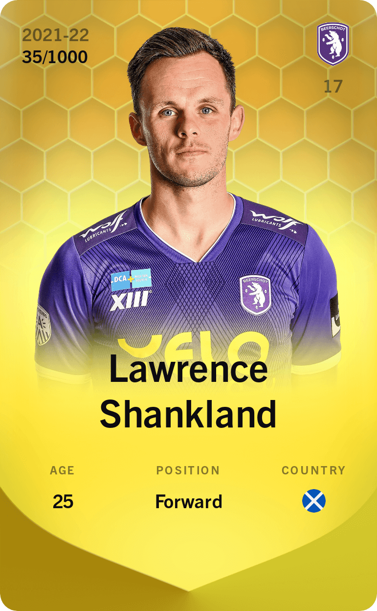 Lawrence Shankland 2021-22 • Limited 35/1000