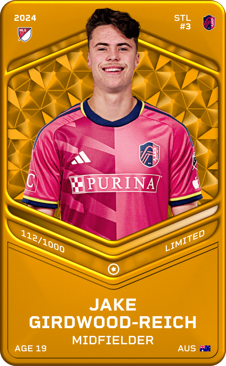 Jake Girdwood-Reich 2024-25 • Limited 112/1000