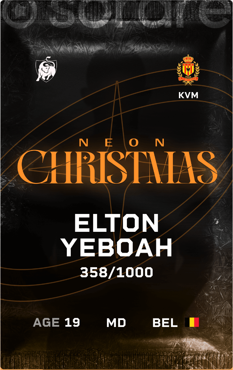 Elton Yeboah 2024-25 • Limited 358/1000