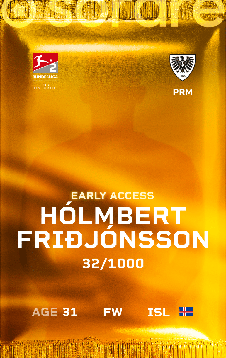 Hólmbert Friðjónsson 2024-25 • Limited 32/1000