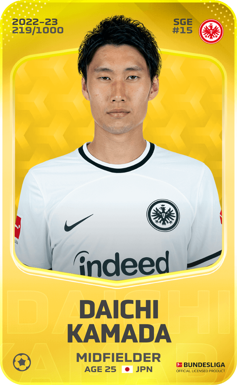 Daichi Kamada 2022-23 • Limited 219/1000