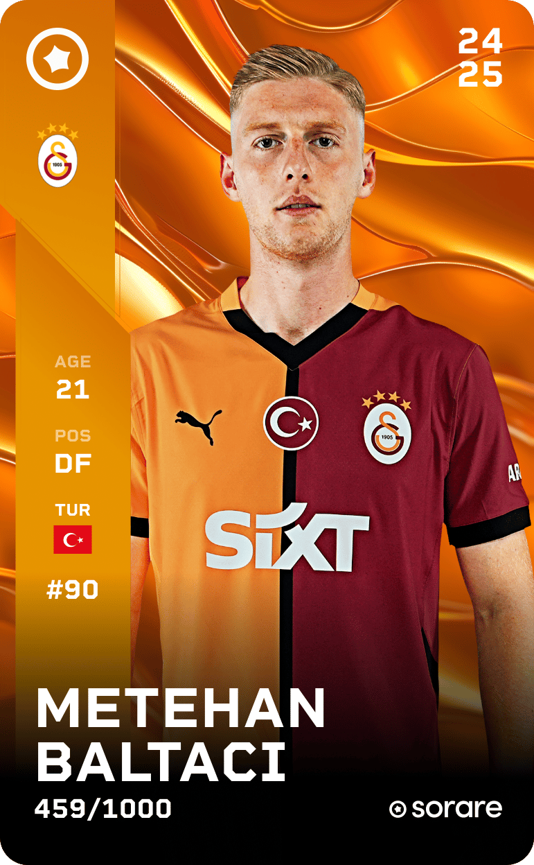 Metehan Baltacı 2024-25 • Limited 459/1000