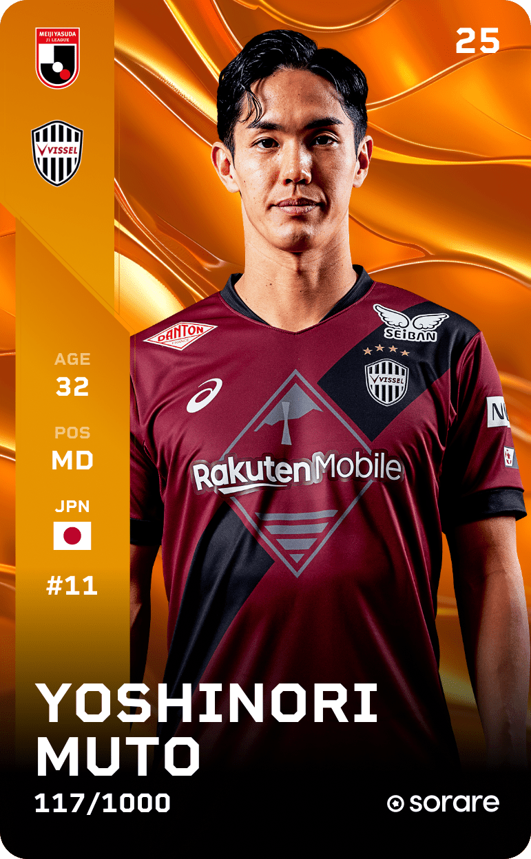Yoshinori Muto 2025-26 • Limited 117/1000