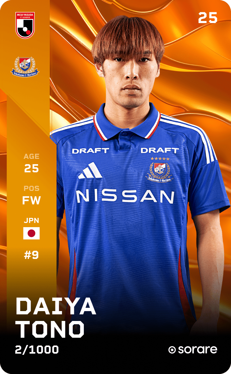 Daiya Tono 2025-26 • Limited 2/1000