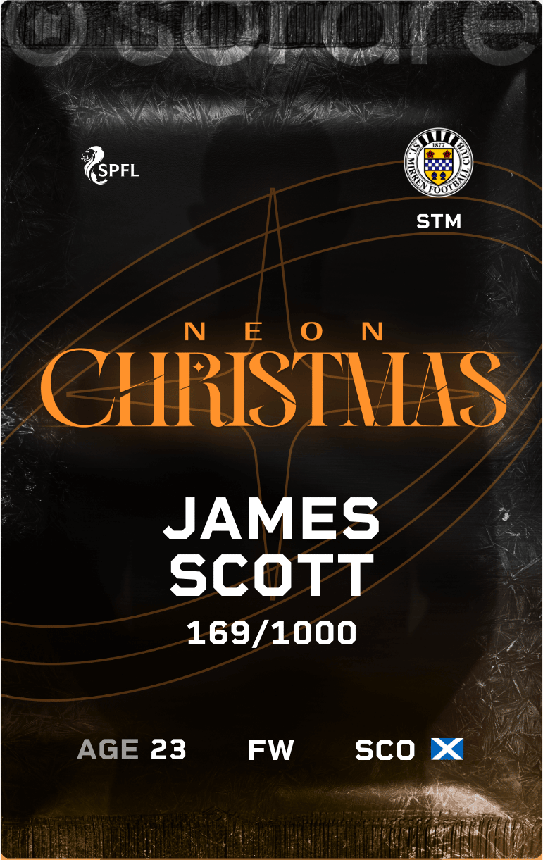 James Scott 2024-25 • Limited 169/1000