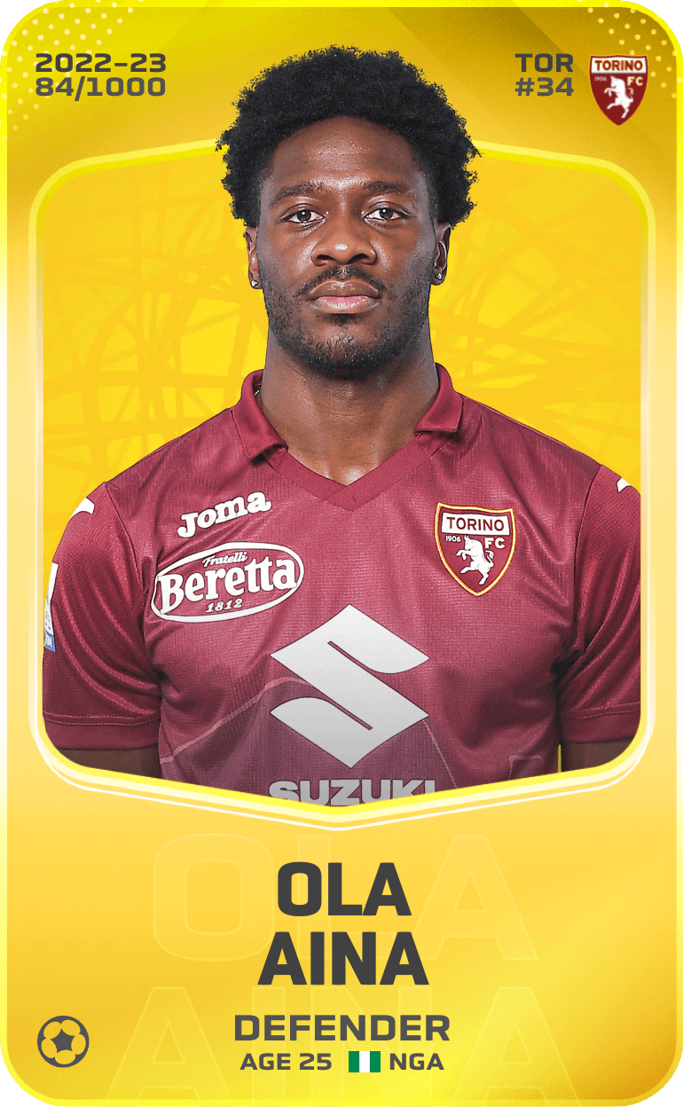 Ola Aina 2022-23 • Limited 84/1000