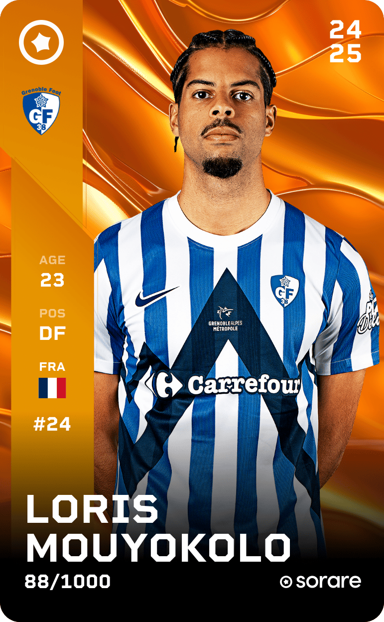 Loris Mouyokolo 2024-25 • Limited 88/1000