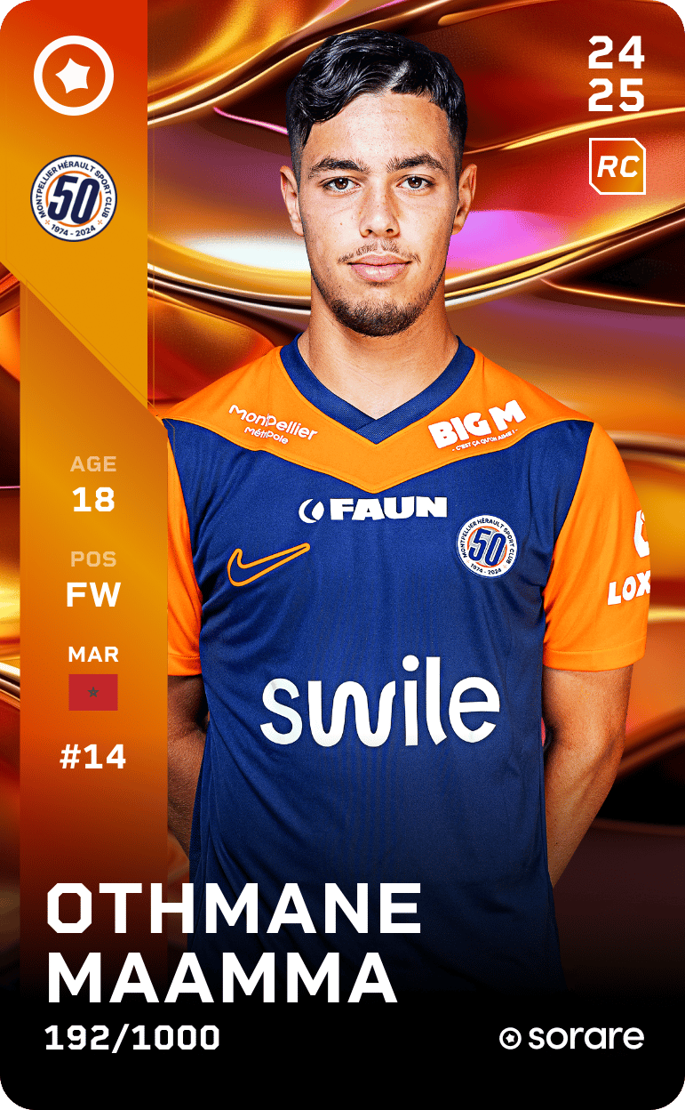 Othmane Maamma 2024-25 • Limited 192/1000