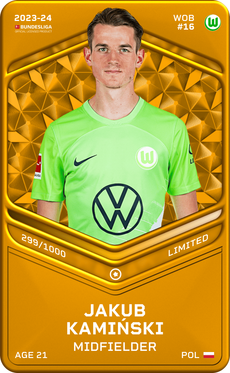 Jakub Kamiński 2023-24 • Limited 299/1000