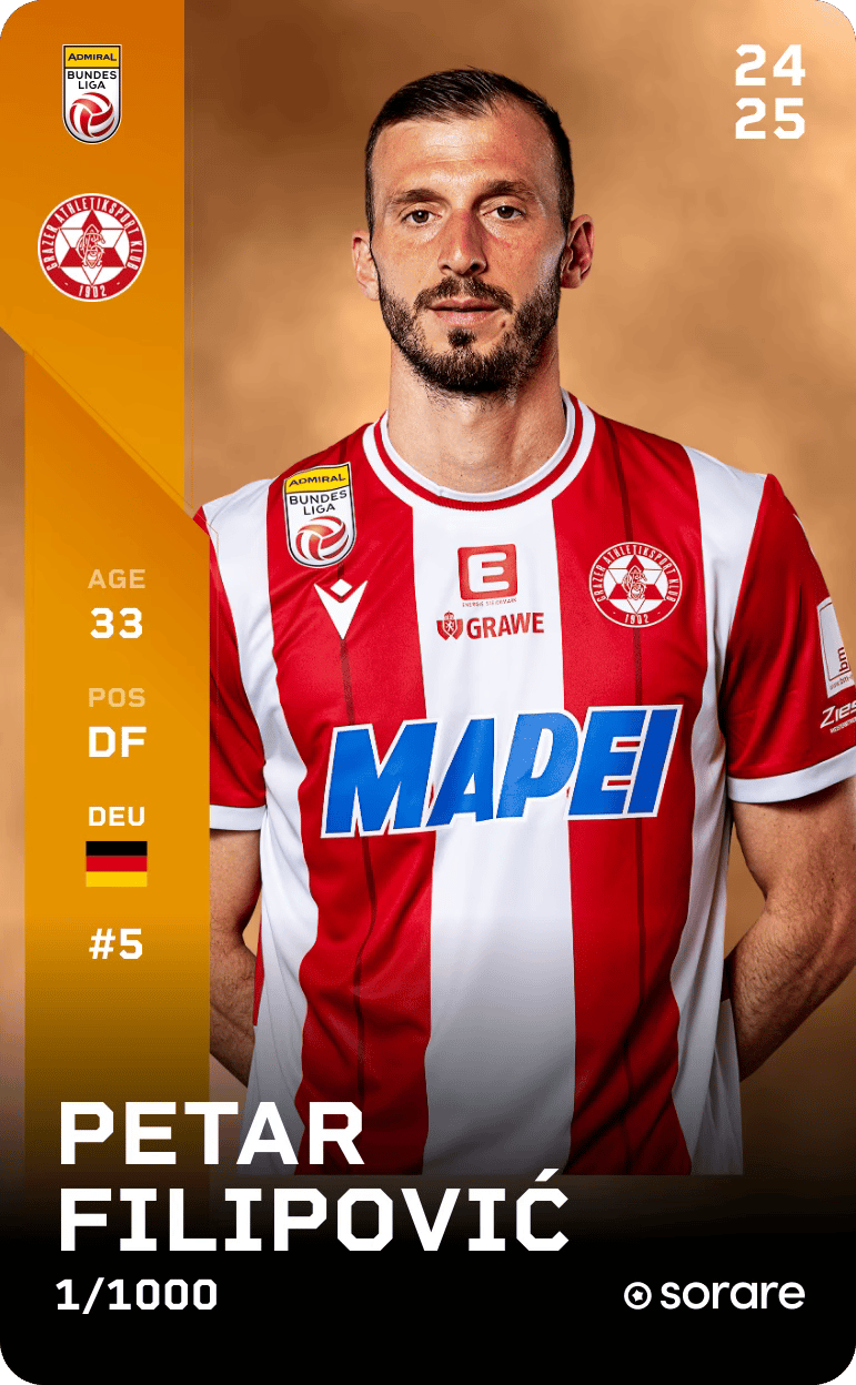 Petar Filipović 2024-25 • Limited 1/1000