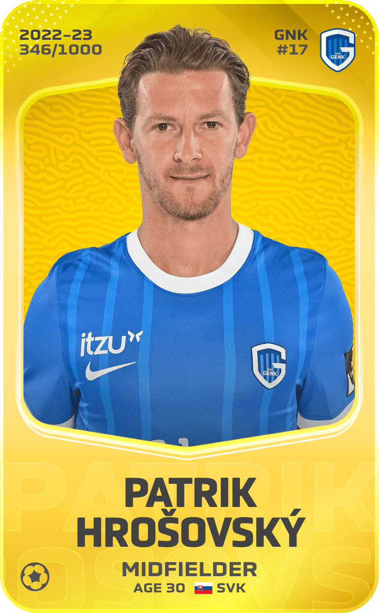 Patrik Hrošovský 2022-23 • Limited 346/1000
