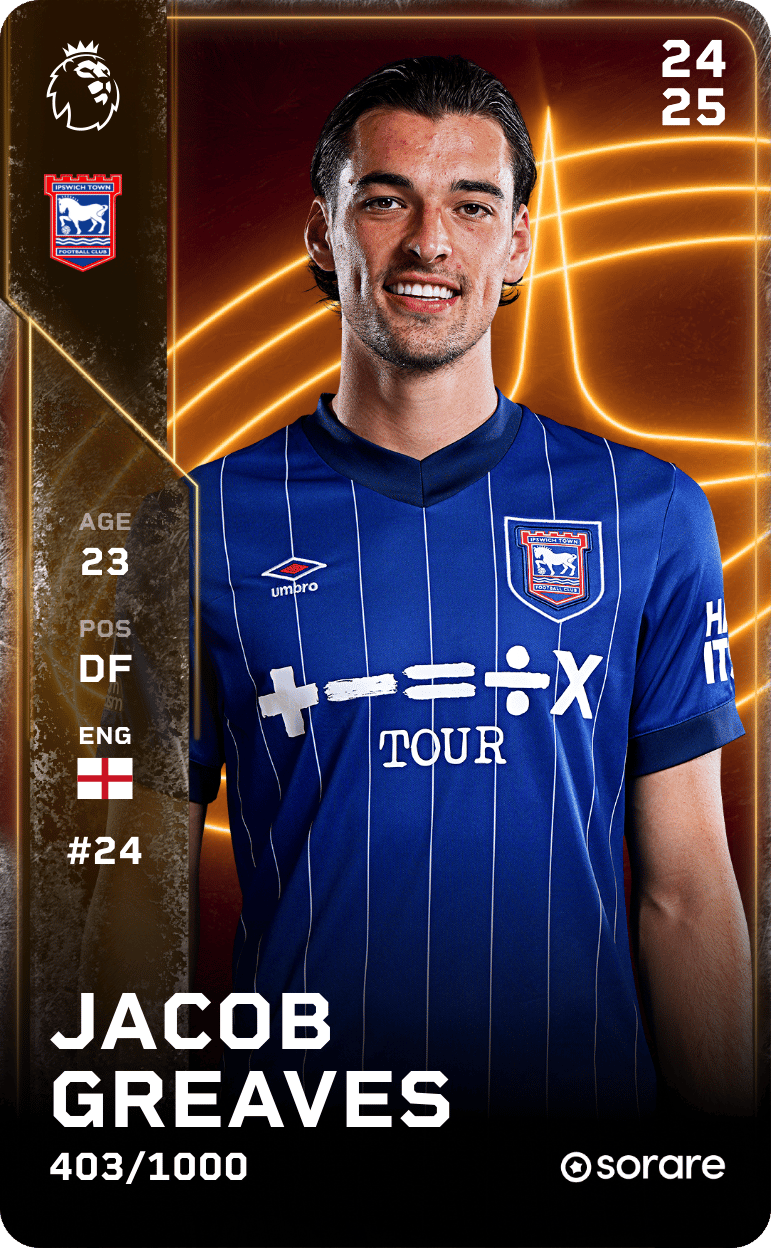 Jacob Greaves 2024-25 • Limited 403/1000