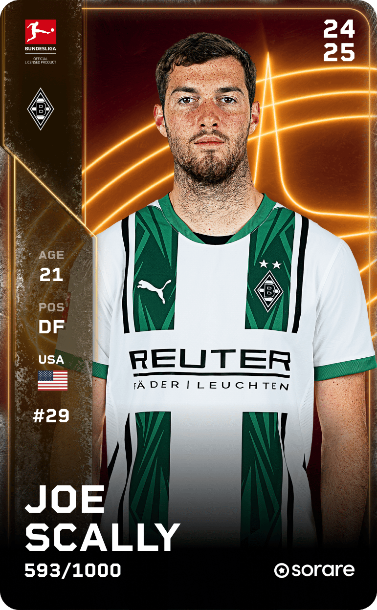 Joe Scally 2024-25 • Limited 593/1000