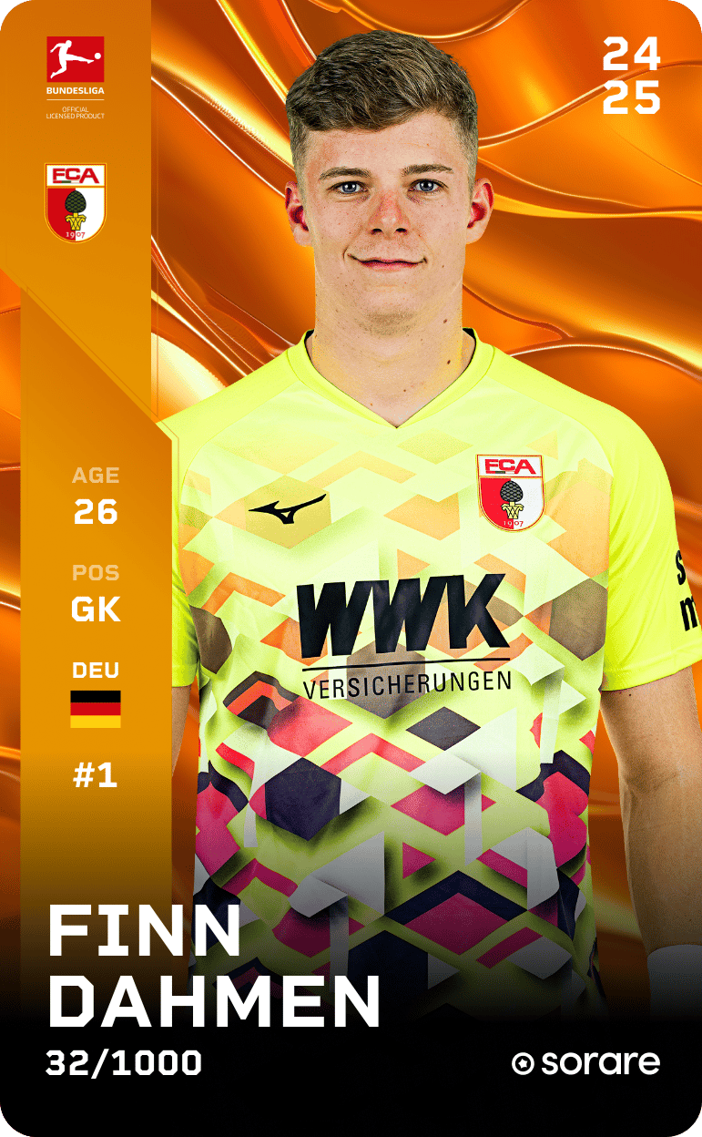 Finn Dahmen 2024-25 • Limited 32/1000