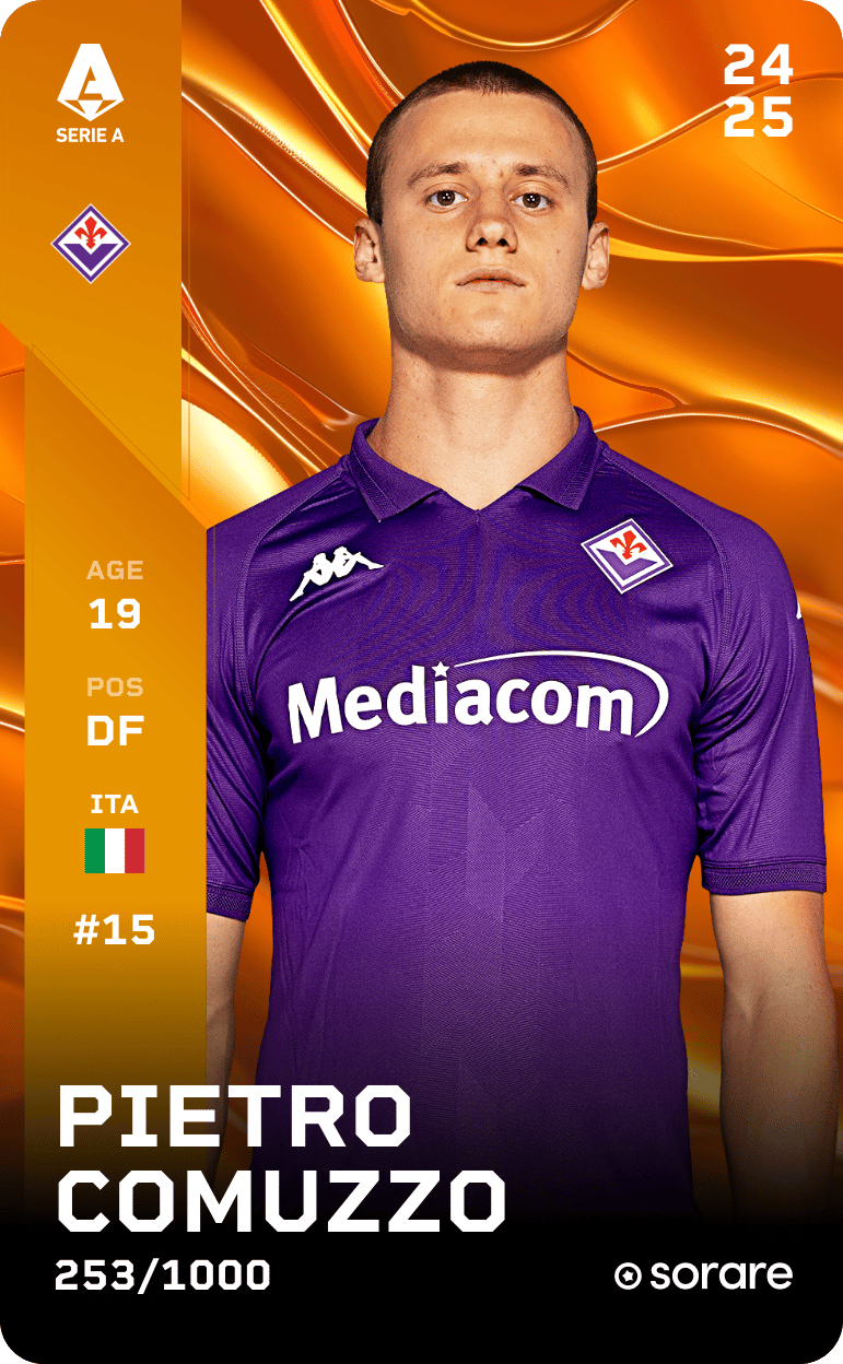Pietro Comuzzo 2024-25 • Limited 253/1000